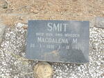 SMIT Magdalena M. 1891-1978