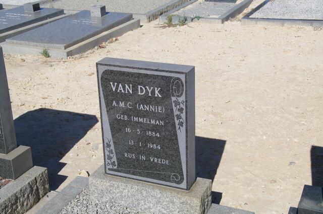 DYK A.M.C., van nee IMMELMAN 1884-1984