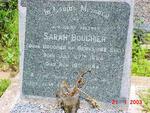 BOUCHIER Sarah nee BOUCHER 1854-1944
