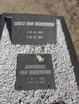 RENSBURG Louis, van 1930-2007 :: VAN RENSBURG Johannes 1955-2009
