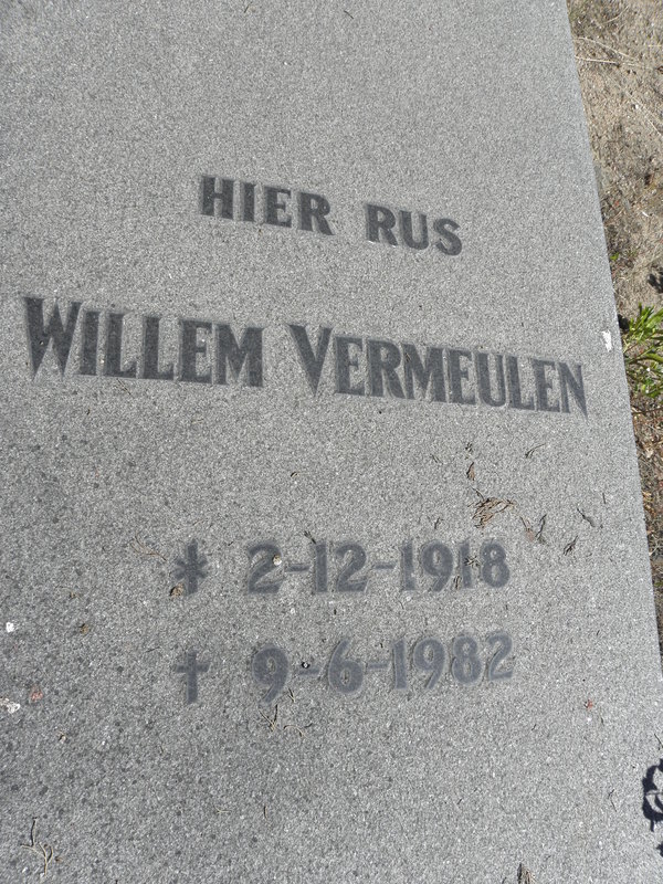 VERMEULEN Willem 1918-1982