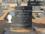 JACOBS Ben 1903-1977 & Lettie 1908-1984