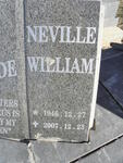 ZITTERS Philip Isaac, van 1951-1972 :: VAN ZITTERS Neville William 1946-2007