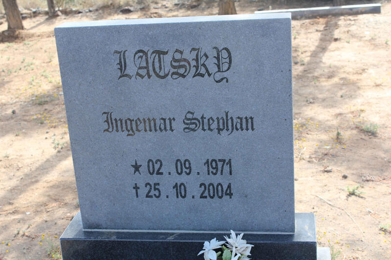 LATSKY Ingemar Stephan 1971-2004