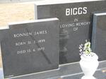 BIGGS Bonnen James 1899-1972 & Vera Grace COOKE 1904-1979 