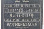 MITCHELL William Frederick -1910