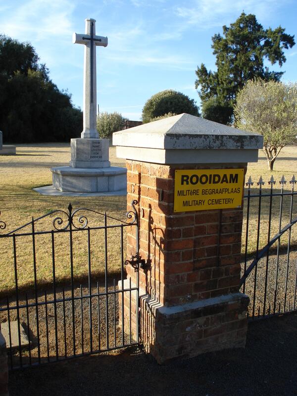 2. Rooidam Military Cemetery