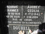 BEZUIDENHOUT Jacobus Johannes 1939-2006 & Audrey Cecilia 1943-2004