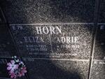HORN Eliza 1925-2009 & Adrie 1935-