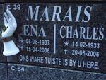 MARAIS Charles 1933-2006 & Ena 1937-2006