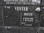 VENTER Drienie 1946-2010