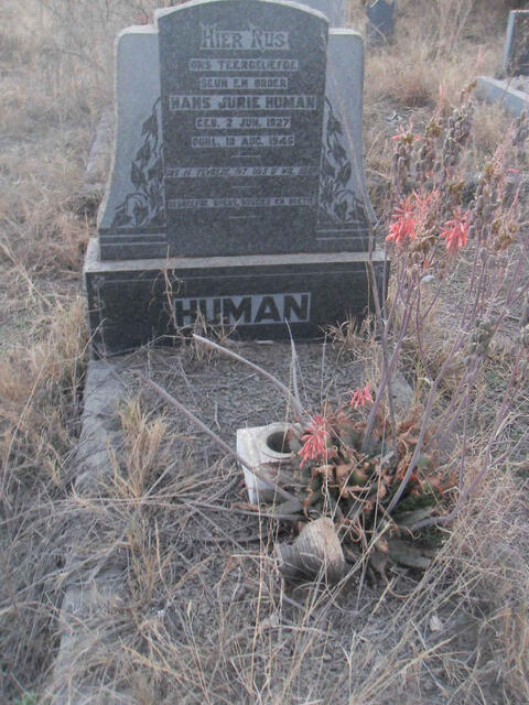 HUMAN Hans Jurie 1927-1946