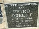 BREEDT Petro 1954-2009