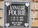 FOURIE Annalize 1973-2010
