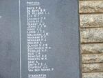 14. Plaque with list of names