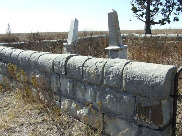 3. The walls around the cemetery