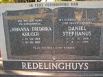 REDELINGHUYS Daniel Stephanus 1916-1984 & Johanna Fredrika Kruger 1917-1992