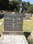 GEEL Ernest 1915-1984 & Rina 1927-2002