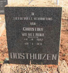 OOSTHUIZEN Christina Wilhelmina nee ELS 1882-1971