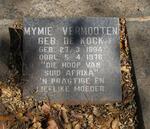 VERMOOTEN Mymie nee DE KOCK 1894-1976