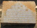 FARQUHAR James William -1913 & Elizabeth -1915