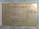 RIDDELL Catherine 1917-1985