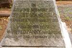 MANSFIELD Ernest 1873-1955 & Winifred Fanny SUTTON 1880-1957