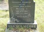 MERWE Willem J., van der 1892-1954