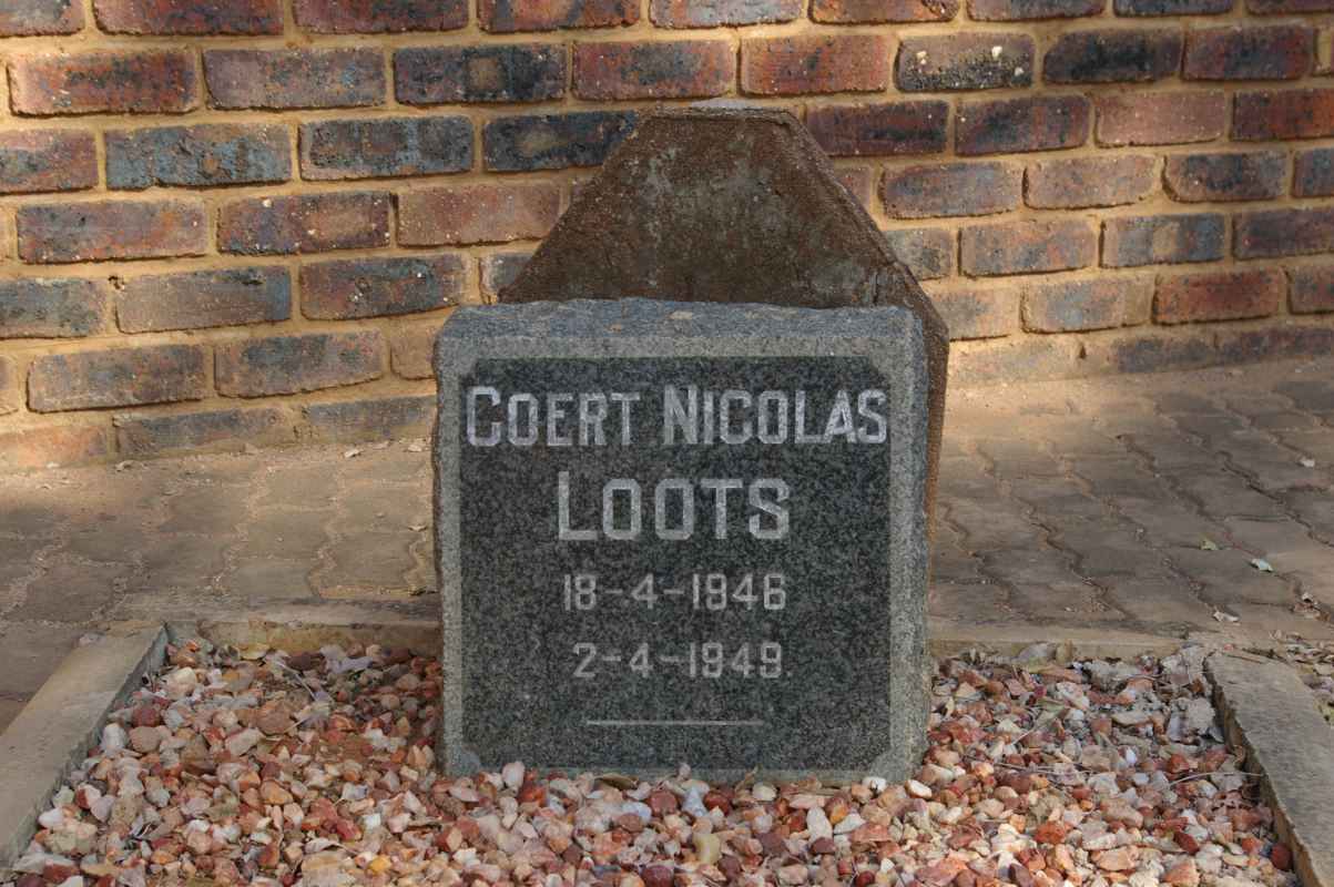 LOOTS Coert Nicolas 1946-1949