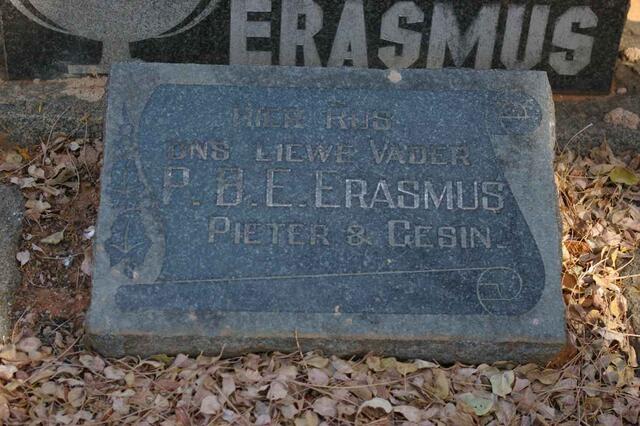 ERASMUS P.B.E. 1885-1956