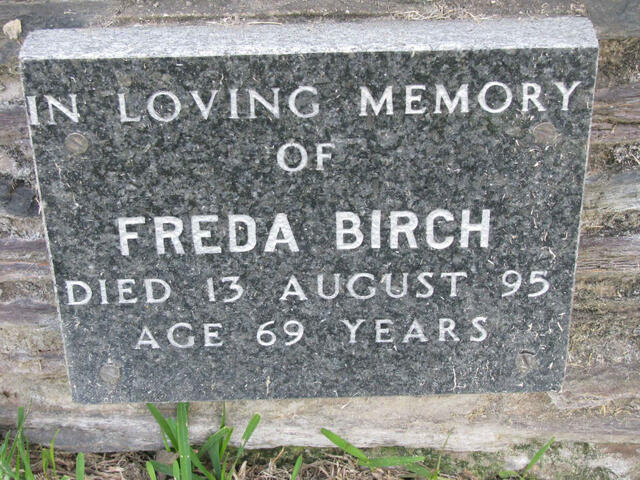 BIRCH Freda -1995