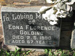 GOLDING Edna Florence -1990