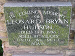 HUDSON Leonard Bryan -1996