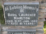 MARLTON Basil Laurence -1982