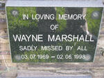 MARSHALL Wayne 1969-1998
