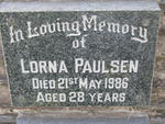 PAULSEN Lorna -1986