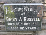 RUSSELL Daisy A. -1986