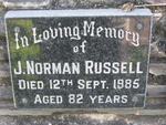 RUSSELL J. Norman -1985