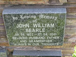 SEARLE John William 1922-2001