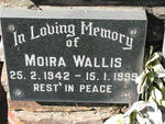 WALLIS Moira 1942-1999
