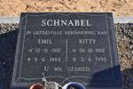 SCHNABEL Emil 1912-1989 & Kitty 1912-1995