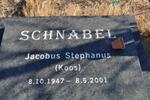 SCHNABEL Jacobus Stephanus 1947-2001