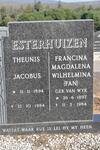 ESTERHUIZEN Theunis Jacobus 1894-1984 & Francina Magdalena Wilhelmina VAN WYK 1897-1984