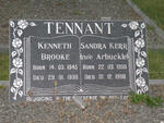 TENNANT Kenneth Brooke 1945-1998 & Sandra Kerr ARBUCKLE 1950-1998