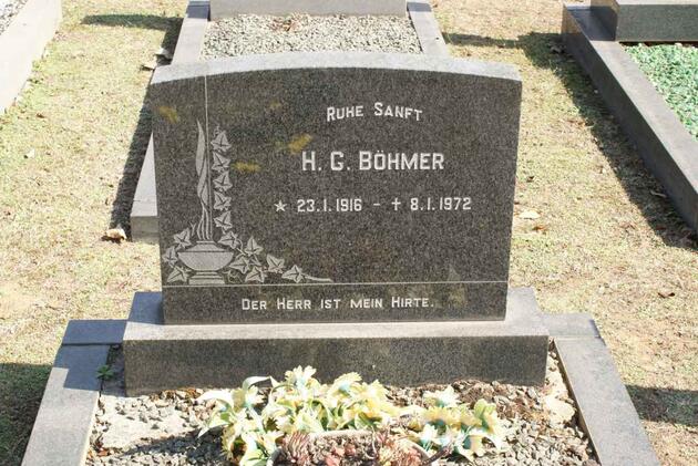 BOHMER H.G. 1916-1972