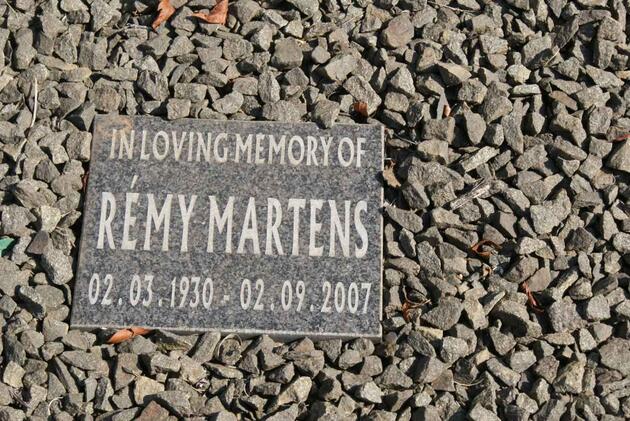 MARTENS Remy 1930-2007