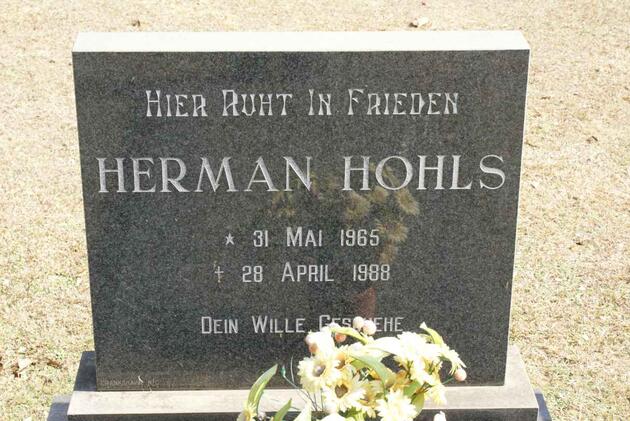 HOHLS Herman 1965-1988