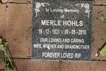 HOHLS Merle 1931-2010