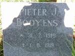 BOOYENS Pieter J. 1919-1919