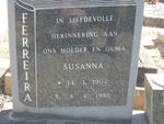 FERREIRA Susanna 1902-1985